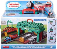 thomas the tank engine playset in its box