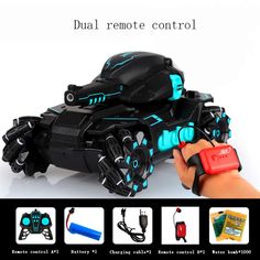 #RC #Car #Toy #4WD #Water #Bomb #Tank #RC #Toy #Shooting #Competitive #Gesture #Controlled #eBay #onlineseller #cute #smart #printrest Unique Kids Toys, Toy Tanks, Rc Toy, Tire Tracks, Boy Toy, Rc Tank, Boy Toys