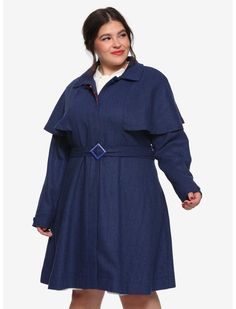 Marvel Cosplay Girls, Disney Mary Poppins, Girls Trench Coat, Mary Poppins Returns, Girls Cape, Plus Size Disney, Plus Size Cosplay, Coat Plus Size, Retro Coat