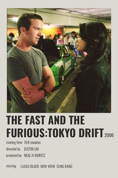 the fast and the fabulous - tokyo drift movie poster is featured in an ad for toyota