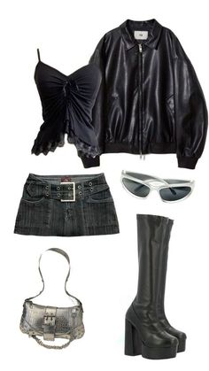 Deftones Concert Outfit Ideas, Nessa Barrett Concert Outfit Ideas, Concert Ootd Ideas, Cas Outfit Concert, Deftones Concert Outfit, Cas Concert Outfit, 2000 Style Outfits, Metallica Concert Outfit, Deftones Outfit