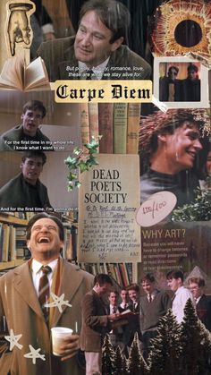 Oh Captain My Captain Wallpaper, Carpe Diem Aesthetic, Unhinged Character, Carpe Diem Wallpaper, Dps Wallpaper, Dead Poets Society Aesthetic, Sean Leonard, Society Quotes, Oh Captain My Captain