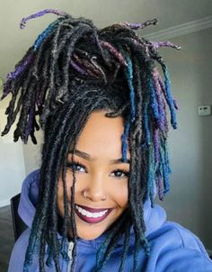 Edgy Loc Hairstyles That Turn Heads Unique Loc Styles, Black Locs, Hair Locs, Short Ponytail