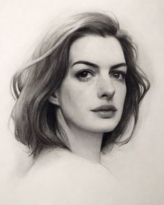 vector, vexel, art, digital, drawing, anne hathaway, illustration, paint, painting, visual Anne Hathaway Face, Figure Sketches, Drawing Pencils, Caricature Sketch, Art Basics, Figure Sketching, Pencil Portrait, Anne Hathaway, Canvas Art Painting