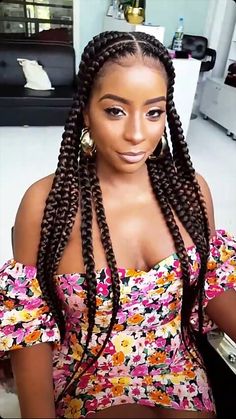 Afro Puff Hairstyles, Lady Locks, Bantu Knot Hairstyles, Protective Style Braids, Lazy Hair, Cornrow Styles, Style Braids, Hairstyles List, Weave Hairstyles Braided