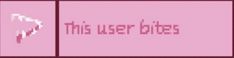 the word this user dies is written in pink