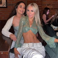 Tavimart Sexy Bling Glitter Sequins Bell Long Sleeve Crop Top Women Lace Up Y2k Clothes Backless See Through Party Clubwear Sequin Two Piece, Winter Club, Mint Green Prom Dress, Bandage Crop Top, Sequin Crop Top, Twist Top, Y2k Clothes, Green Prom Dress, Cardigan Sweater Jacket