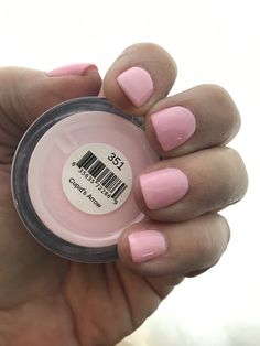 SNS #351 Cupid's Arrow. A beautiful soft pink. I love it! Dipped Manicure, Sns Nail Colors, Sns Nail Powder, Pink Dip Powder Nails, Nexgen Nails Colors, Nails Sns, Sns Powder, Sns Nails Designs, Pink Dip