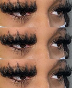 Thick Wispy Lashes, Full Lash Extensions, Eye Extensions, Lash Inspiration, Lash Ideas, Individual Lash Extensions, Wispy Eyelashes, Eyelashes Extensions