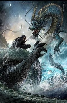 Guys Instagram, Godzilla 1998, King Kong Art, Godzilla Wallpaper, All Godzilla Monsters, Kaiju Art, Cool Monsters, Kaiju Monsters, Giant Monsters