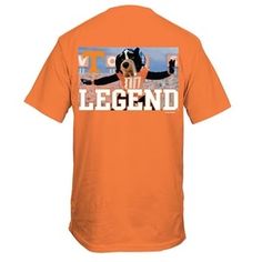 UT Legends Mascot Short Sleeve T-Shirt | Palmetto Moon Relaxed Fit Short Sleeve Team Spirit Shirt, Tan Relaxed Fit Shirt With Short Sleeves, Relaxed Fit Short Sleeve Fan Apparel Shirt, Relaxed Fit Short Sleeve Shirt For Sports Events, Sporty Short Sleeve Pre-shrunk Shirt, Sports Short Sleeve Pre-shrunk Shirt, Moisture-wicking Short Sleeve T-shirt For Fans, Pre-shrunk Short Sleeve Tan T-shirt, Pre-shrunk Tan Short Sleeve T-shirt