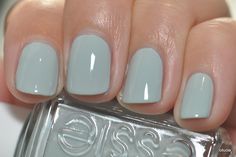 Gray Nails, Essie Nail Polish, Essie Nail, Duck Egg, Manicure E Pedicure, The Boss, Love Nails