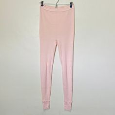 "Womens L 5050 Cotton poly blend 26-42\" waist 28-46\" hips 42\" length 30\" inseam Vintage 70s pastel pink waffle knit thermal pants with an elastic waist, with tiny lace edging. Lots of stretch! Perfect for cold weather or lounging around. In excellent vintage condition with no noted flaws" Thermal Pants, Womens Trousers, Rose Pastel, Rose Vintage, Lace Edging, Waffle Knit, Pastel Pink, Vintage 70s, Trousers Women