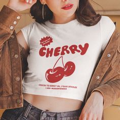 Coucou Cherry Vintage T-shirt