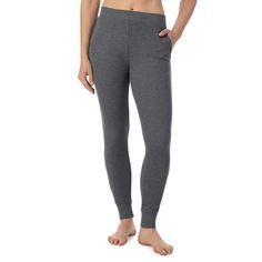 You'll love the cozy style of these Women's Cuddl Duds® Cozy Stretch Thermal Leggings.Click on this WOMEN'S GUIDE to find the perfect fit and more! You'll love the cozy style of these Women's Cuddl Duds® Cozy Stretch Thermal Leggings.Click on this WOMEN'S GUIDE to find the perfect fit and more! FEATURES Midweight warmth rating No closure - pull-on styling 2 pockets Unlined Not at all sheer Cozy waffle constructionFIT & SIZING Body hugging Elastic waistband Midrise sits on the high hip 30-in. ins Snug Leggings For Loungewear, Cozy Long Pants For Loungewear, Cozy Loungewear Bottoms, Comfortable Super Soft Pants, Cozy Loungewear Long Pants, Cozy Leggings For Loungewear, Cozy Fit Leggings For Loungewear, Cozy Loungewear Leggings, Comfortable Relaxed Fit Leggings For Loungewear