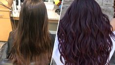 "Wine Hair" Is the Deep Purple Fall Hair Color | Allure Dyed Hair Pastel, Ombre Blond, Hair White, Hair Color Pastel, Hair Color Purple, Light Hair Color