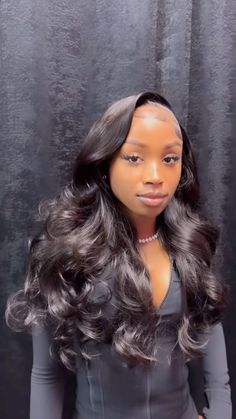 Sleek Ponytail Hairstyles, Frontal Wig Hairstyles, Birthday Hairstyles, Hair Business, Quick Weave Hairstyles, Hair Techniques, Sew Ins, Protective Hairstyles Braids, Pretty Braided Hairstyles