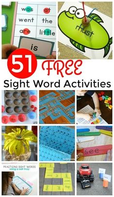 the best sight word activities for kids