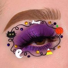 Eyeshadow Art, Disney Eye Makeup, Beautiful Halloween Makeup, Halloween Makeup Witch, Devil Makeup, Vampire Bride, Halloween Beauty, Halloween Eye Makeup