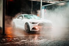 Ford Mustang, spor ve performans odaklı bir araç olduğu için dış görünümünü daha agresif ve etkileyici hale getirmek isteyenler için birçok spoiler seçeneği bulunmaktadır. #fordmustang Car Wash Systems, Steam Car Wash, Automatic Car Wash, Car Wash Services, Corporate Travel, Automatic Cars, Clean Your Car, Auto Service, Ford Mustang Gt