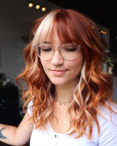 Cooper And Blonde Hair, Copper And Blonde, Pulp Riot Hair Color, Strawberry Blonde Hair