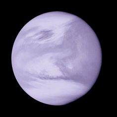 an image of the planet venus taken from space