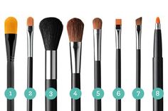 10 Secrets Learned at Makeup Artist School Brush Tutorial, School Makeup, Eyeshadow Brush, I Love Makeup, Eye Make, Love Makeup, All Things Beauty