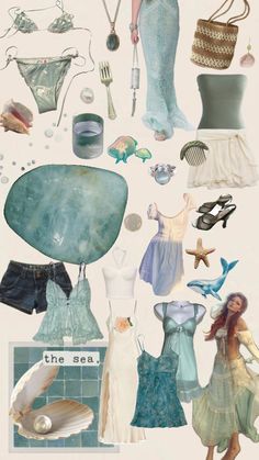 #mermaidcore #aquamarine #outfitinspo #crystal Aquamarine Aesthetic Outfit, Siren Core Clothes, Aquamarine Inspired Outfits, Aquamarine Moodboard, Aquamarine Outfit Aesthetic, Aquamarine Clothes, Oceancore Aesthetic Outfits, Crystal Girl Outfit, Mermaidcore Decor