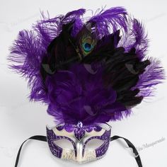 Describe An Item: This Beautiful Masquerade Party Mask Is Made Of 100% Finest Quality And Hand-Painted Craftsmanship. Occasion: Great For Halloween, Day Of The Dead, Masquerade Party, And More. Color: Purple Silver How It Made: Made Of High-Quality Plastic, Then Hand-Painted And Decorated With Feather, Lace, Glitter, Spike. Size Measurement: Most Of Our Masks Are 6-7 Inches Wide And One Size Fits All. Silver Costume Accessories For Carnival, Silver Costume Accessories For Halloween Masquerade, Silver Masquerade Accessories For Halloween, Silver Halloween Masquerade Costume Accessories, Purple Masquerade Mask For Carnival And Halloween, Mardi Gras Party Eye Mask Costume Accessories, Mardi Gras Eye Mask For Party, Purple Mardi Gras Costume Accessories, Halloween Costume Silver Accessories