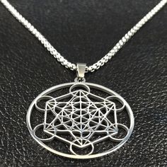 Enhance your journey with our Moon Goddess Necklace – a boho style yoga necklace that blends elegance and spirituality. Crafted from high-quality titanium steel, this geometric pendant features a luxurious gold-plated finish and an adjustable pearl chain. Round Pendant Necklace For Meditation, Moon Goddess Necklace, Cube Pendant, Arabic Necklace, Metatrons Cube, Yoga Necklace, Goddess Necklace, Chakra Pendant, Chakra Necklace