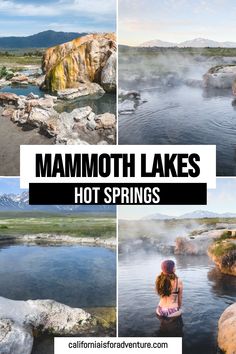 the mammoth lakes hot springs in wyoming are one of the best things to see and do