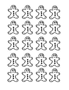 Gingerbread Icing Transfer Sheets - Dots and Bows Designs Printable Nail Art Practice Sheet, Gingerbread Icing, 3d Pen Stencils, Royal Icing Templates, Macaron Template, No Bake Sugar Cookies, Icing Transfers, Royal Icing Transfers, Cake Templates