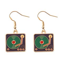 PRICES MAY VARY. Description: These 2Pcs vintage vinyl record brooch pins make novelty vinyl gifts for a vinyl enthusiasts and collector or retro music lovers. Perfect addition to suit, Jacket, scarf, hat, gloves, tote bag, backpack or bouquet, and so on. Suit for any occasions. Material: Both of two vinyl lover brooch pins are made of high quality alloy, with enamel processing, stylish and durable. Size: This suitcase vinyl player pin is 2.7*1.1cm, the vinyl record pin is 2*2.5 cm. Vinyl record Coworker Appreciation, Suitcase Record Player, Tote Bag Backpack, Dj Gifts, Vinyl Player, Vinyl Record Player, Cousin Gifts, Gifts For Aunt, Vinyl Gifts