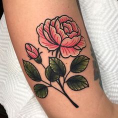 English Rose by Kevin RayKevin Ray Tattoos in Gibsonville NC English Rose Tattoo, Tatoo 3d, Boys With Tattoos, Ray Tattoo, Traditional Tattoo Art, Aesthetic Tattoo, English Rose