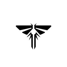 a black and white image of a firefly logo on a white background with the words,