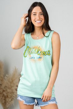 Lake life comfort color tank top island reef - DayDreamer Graphic Band Tees at Lush Fashion Lounge Trendy Boutique in Oklahoma City Lake Outfit, Graphic Tank Tops, T-shirts & Tank Tops, Comfort Color, Cute Sets, Women's Boutique, Lake Life, One Shoulder Tops, Oklahoma City