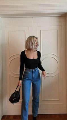 Dressy Casual Outfits Jeans, Trendy Outfits Fall, Outfits Fall 2022, Fall 2022 Outfits, Outfit Ideas Trendy, 2022 Outfits, Looks Jeans, Blue Jean Outfits, Comfy Outfit