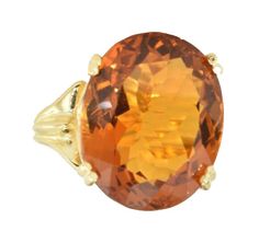 ad eBay - Find many great new & used options and get the best deals for 14 Karat Gold Natural Citrine Oval Basket Style Ring at the best online prices at eBay! Free shipping for many products! Finger Style, Oval Basket, Basket Style, Celestial Jewelry, Citrine Stone, Natural Citrine, Cocktail Ring, Cocktail Rings, Mother Day Gifts