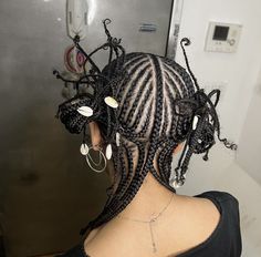 Beaded Braided Hairstyles, Unique Cornrow Hairstyles, Cornrows With Beads, Cornrow Designs, Braids Hairstyles Pictures, Editorial Hair, Protective Hairstyles Braids, Hair 2024, Pretty Braided Hairstyles