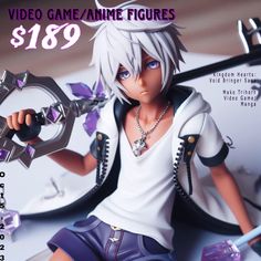 Anime Figurine, Video Game Anime, Game Anime, Style Reference, Anime Figurines