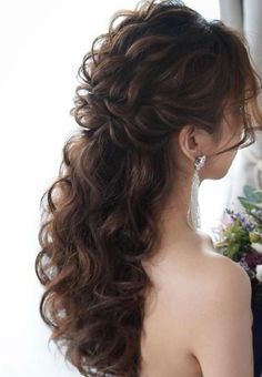 Jayne Matthews, Curly Prom Hair, Good Haircut, High Ponytail Hairstyles, Ball Hairstyles, Birthday Hair