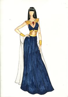 Cleopatra Sketch, Egyptian Fashion Illustration, Egyptian Dress Ancient, Egyptian Dress Goddesses, Cleopatra Illustration, Halloween Costumes Pirate, Mummy Costumes, Egypt Clothes, Ancient Egyptian Dress