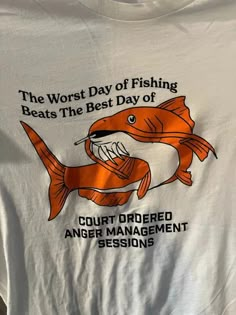 Funny Fishing Shirt, Silly Clothes, Silly Shirt, Funky Shirts, Sarcasm Shirts, Shirt Outfits, Worst Day, Weird Shirts, Cooler Look