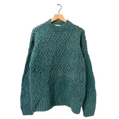 Preowned, Excellent Condition Emerald Green Sweater By J. Crew In The Size Medium. Mock Neck. Hand-Knit. Long Sleeve. Casual. The Material Is 100% Wool. Dry Clean. Measurements: *Pit To Pit ~ 21.5” *Length ~ 28” Thank You For Shopping At Charms Kloset, I Truly Appreciate It. Please Let Me Know If You Have Any Questions! Emerald Green Sweater, Mock Neck Sweater, Green Sweater, Long Sleeve Casual, Emerald Green, Neck Sweater, Mock Neck, Hand Knitting, Sweater Sizes