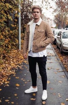 Stylish Men Casual, Fall Outfits Men, Mens Casual Dress Outfits, Best Mens Fashion, Winter Outfits Men, Jackets Men Fashion