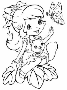 Strawberry Shortcake Coloring Pages, Puppy Coloring Pages, Unicorn Coloring Pages