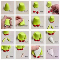 how to make an ornament out of fondant and plasticine with instructions