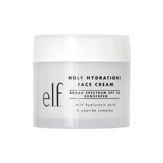 Elf Holy Hydration Face Cream, Spf Face Cream, Elf Face, Spf Face, Best Moisturizer, Moisturizer With Spf