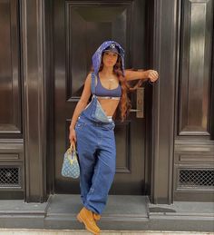 Summer Outfits Baddie, Look Hip Hop, Baddie Ideas, Street Style Outfits Casual, 90’s Outfits, Outfits Baddie, 90s Inspired Outfits, Mode Zara, Cute Modest Outfits