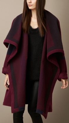 Cape With Sleeves, David Zyla, December Outfits, Blanket Cape, Soft Winter, Coat Trends, Wool Poncho